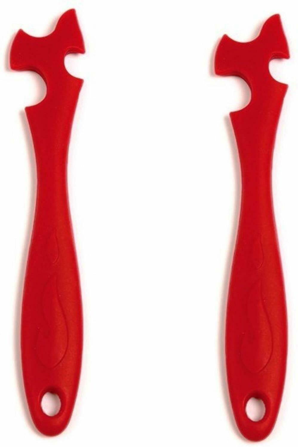 Norpro Heat Resistant Silicone Oven Rack Push &#x26; Pull Stick - Cooking Safety Tool