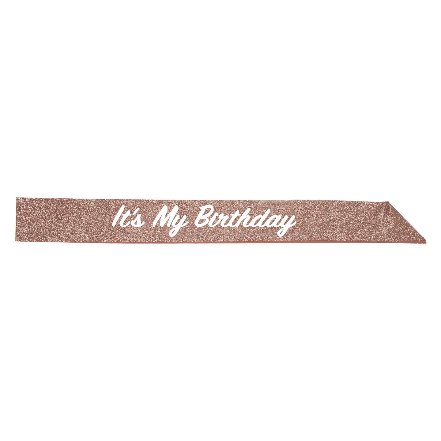 6 Pack Beistle It&#x27;s My Birthday Party Glittered Sash