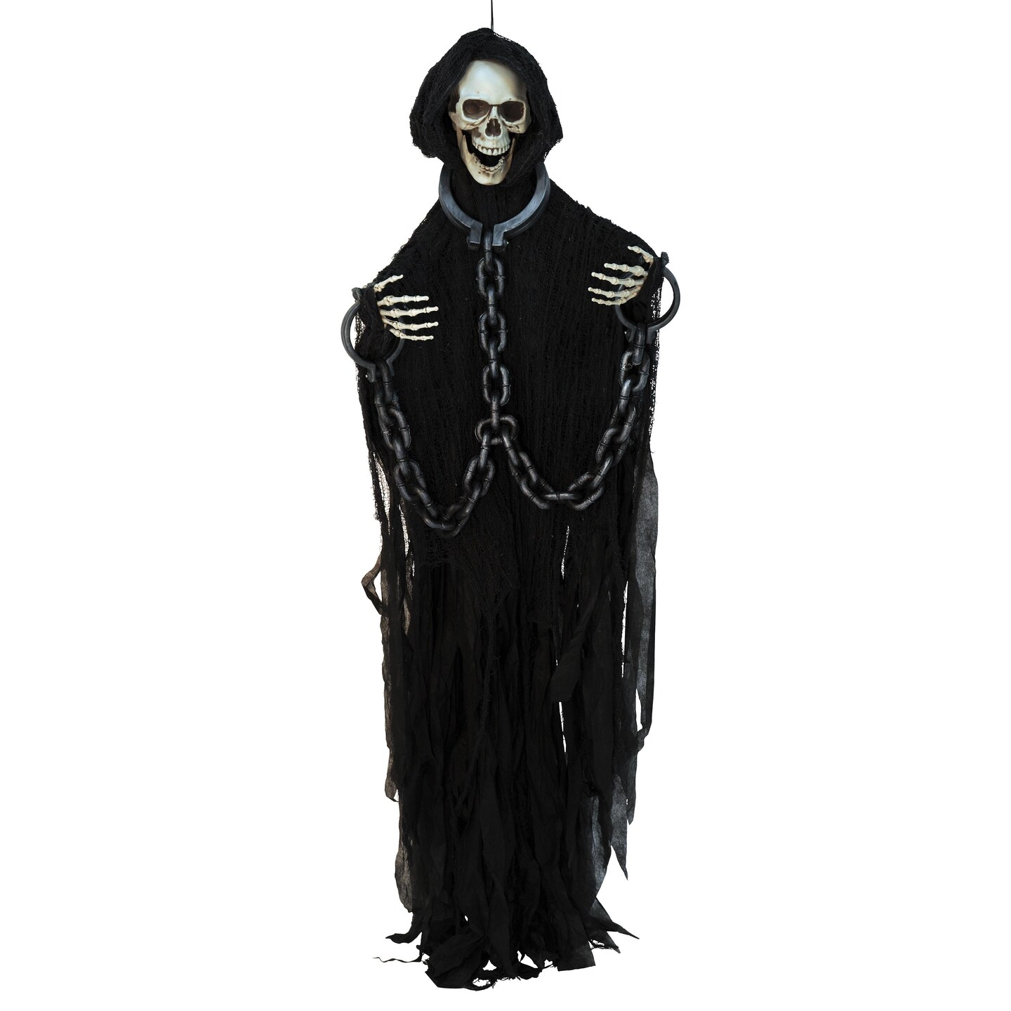 Beistle Halloween Skeleton with Chains Creepy Creature Decoration