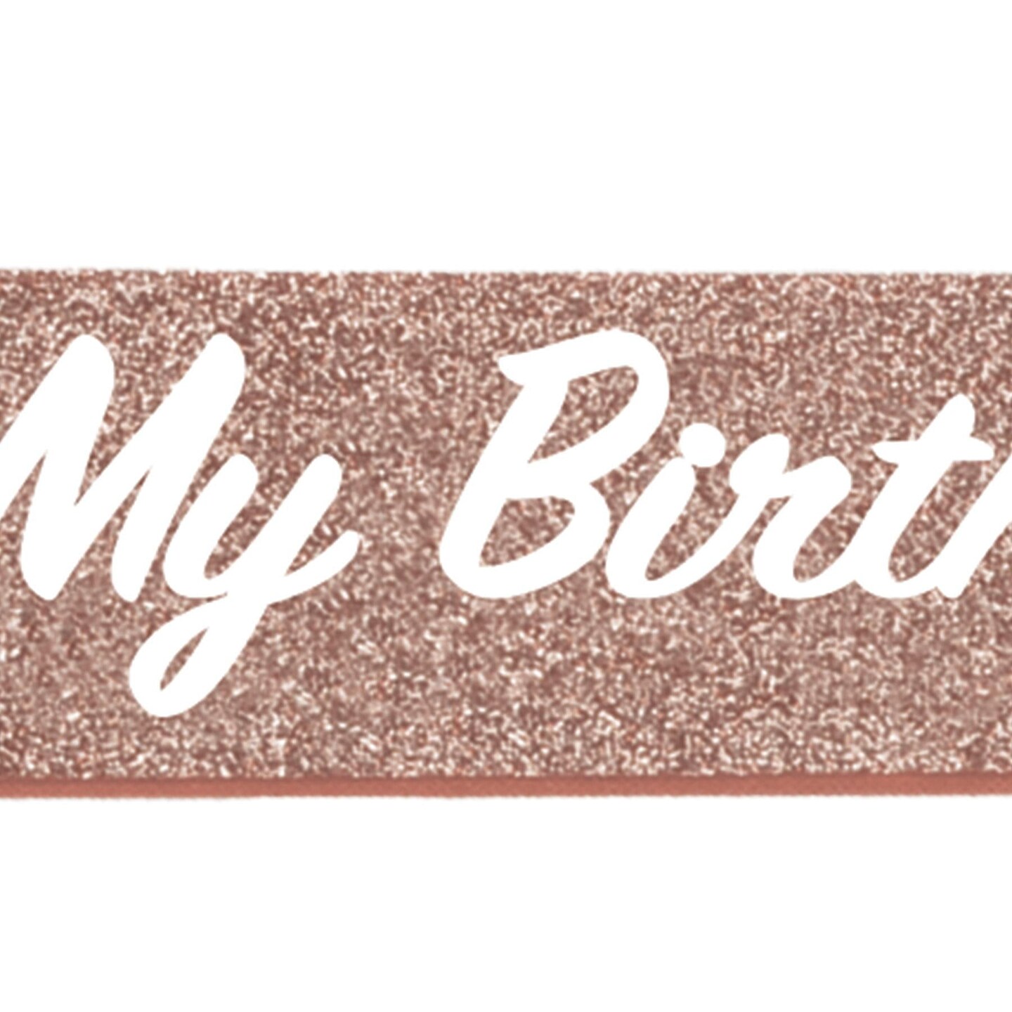 6 Pack Beistle It&#x27;s My Birthday Party Glittered Sash