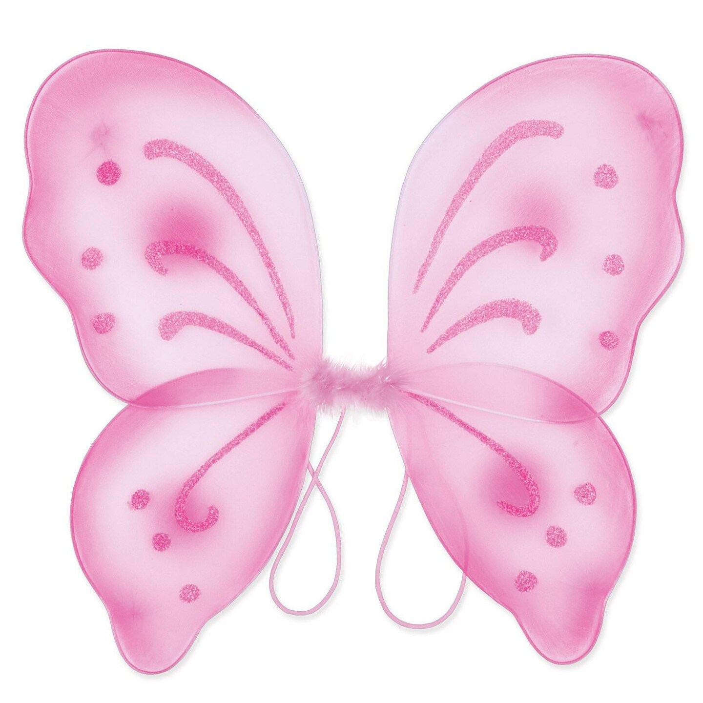 12 Pack Beistle Halloween Nylon Fairy Wings - pink