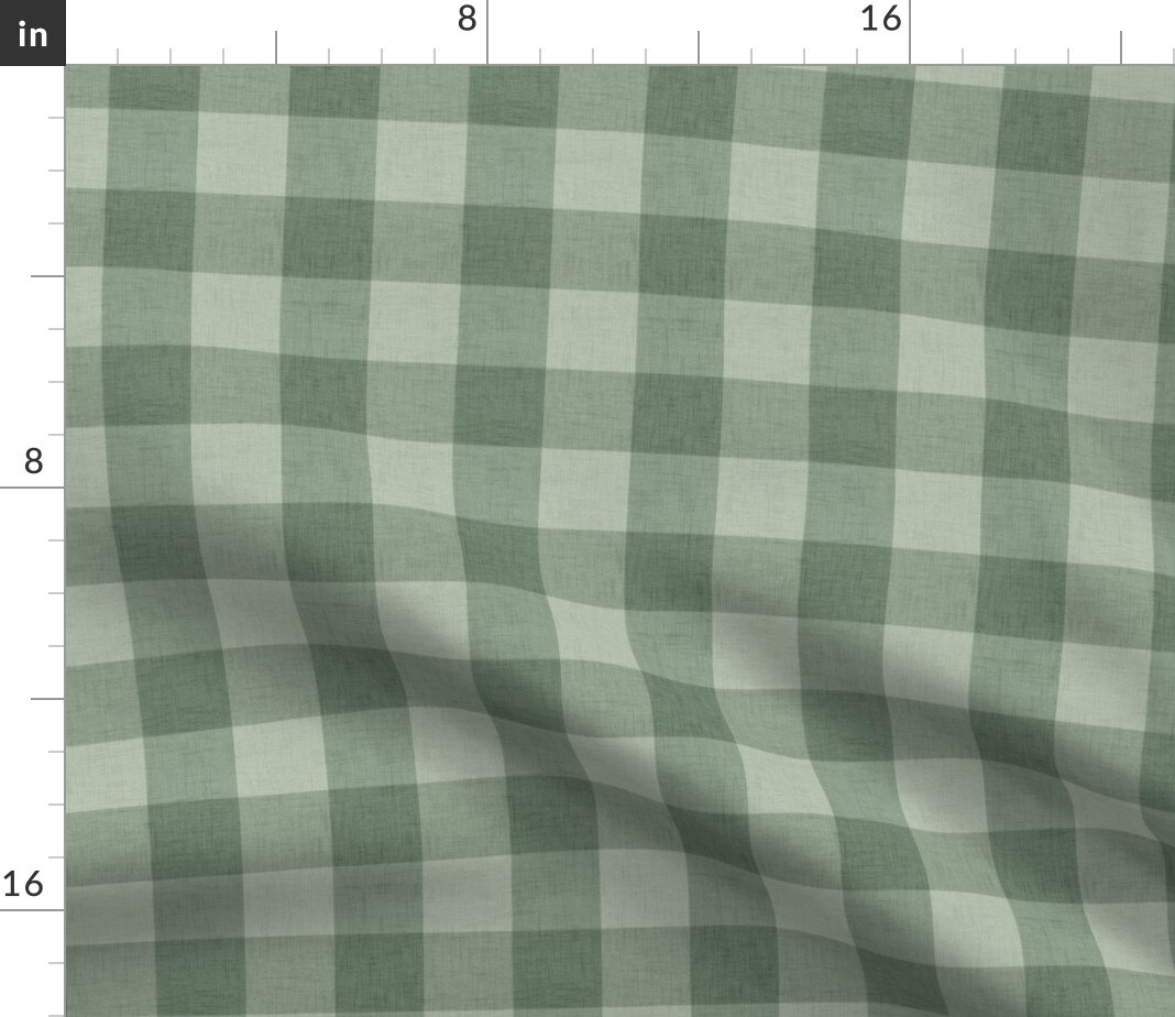 Rustic Country Monochrome Farmhouse Primitive Gingham Check Plaid Picnic Cottagecore Classic Traditional Modern Farmhouse Soft Texture Spring Custom Printed Fabric by Spoonflower Various Fabrics by the Yard or Fat Quarter
