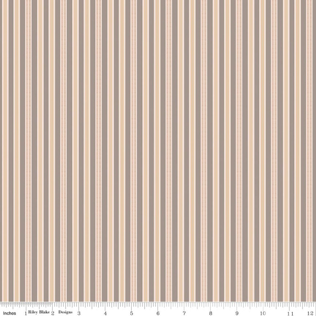 Ticking in Pewter (c17178-pewter) | Farmer's Daughter | Lori Holt | Riley Blake