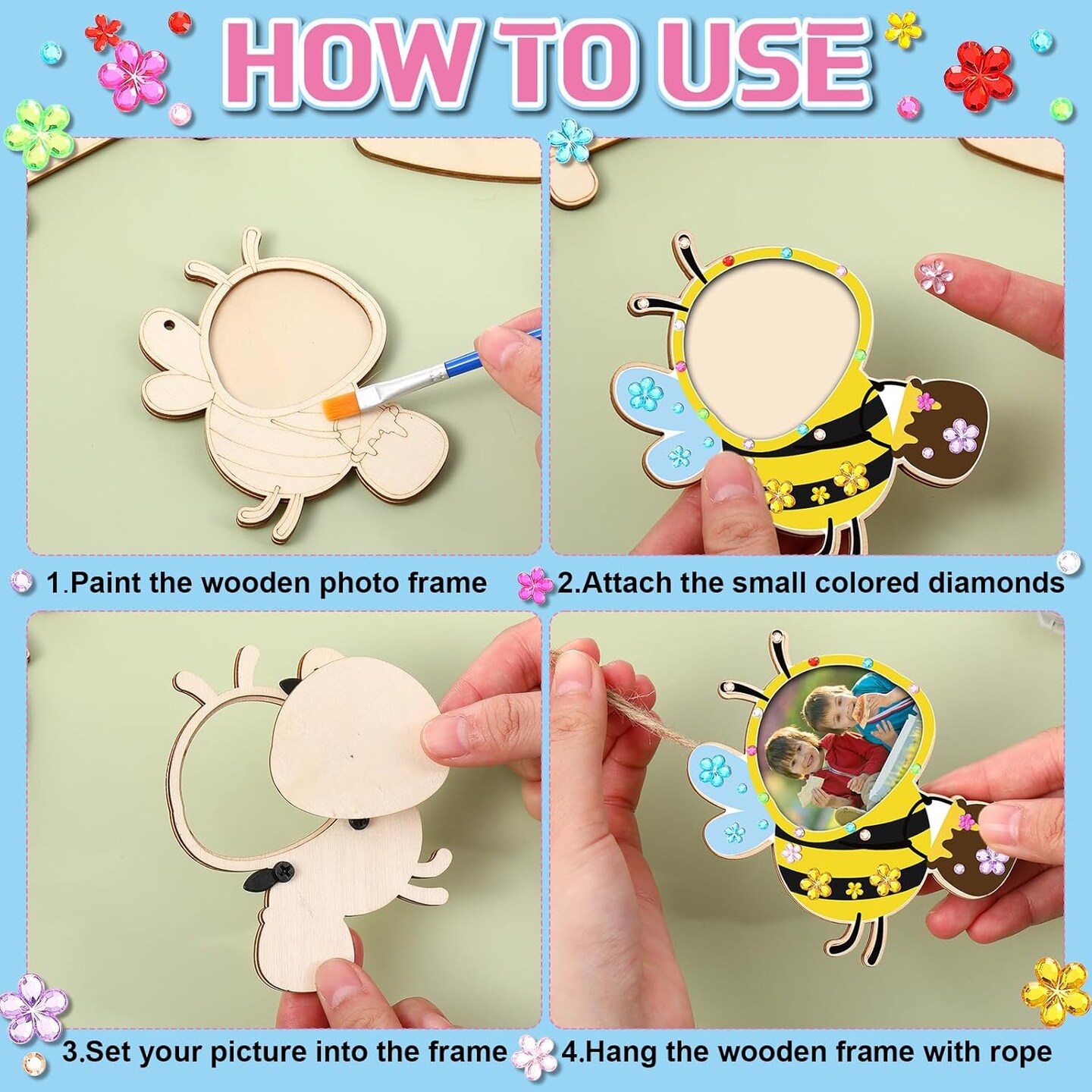 24 Sets Mother&#x27;s Day Crafts Kit