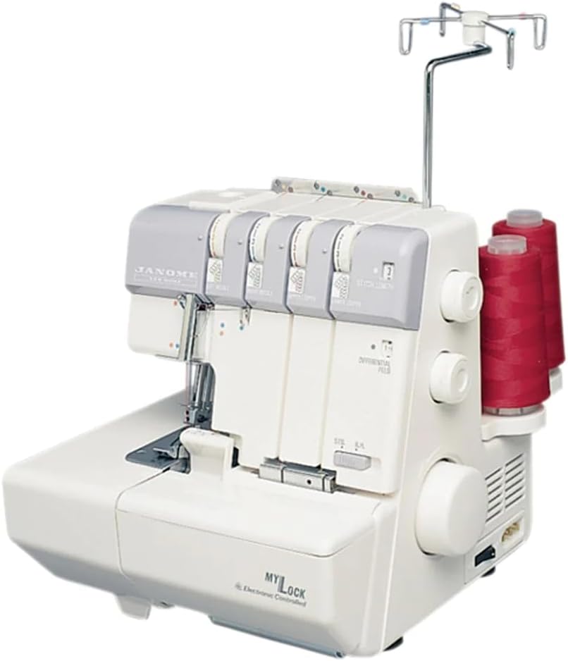 Janome MyLock 634D Serger with Self Threading Lower Looper &#x26;amp; FREE BONUS