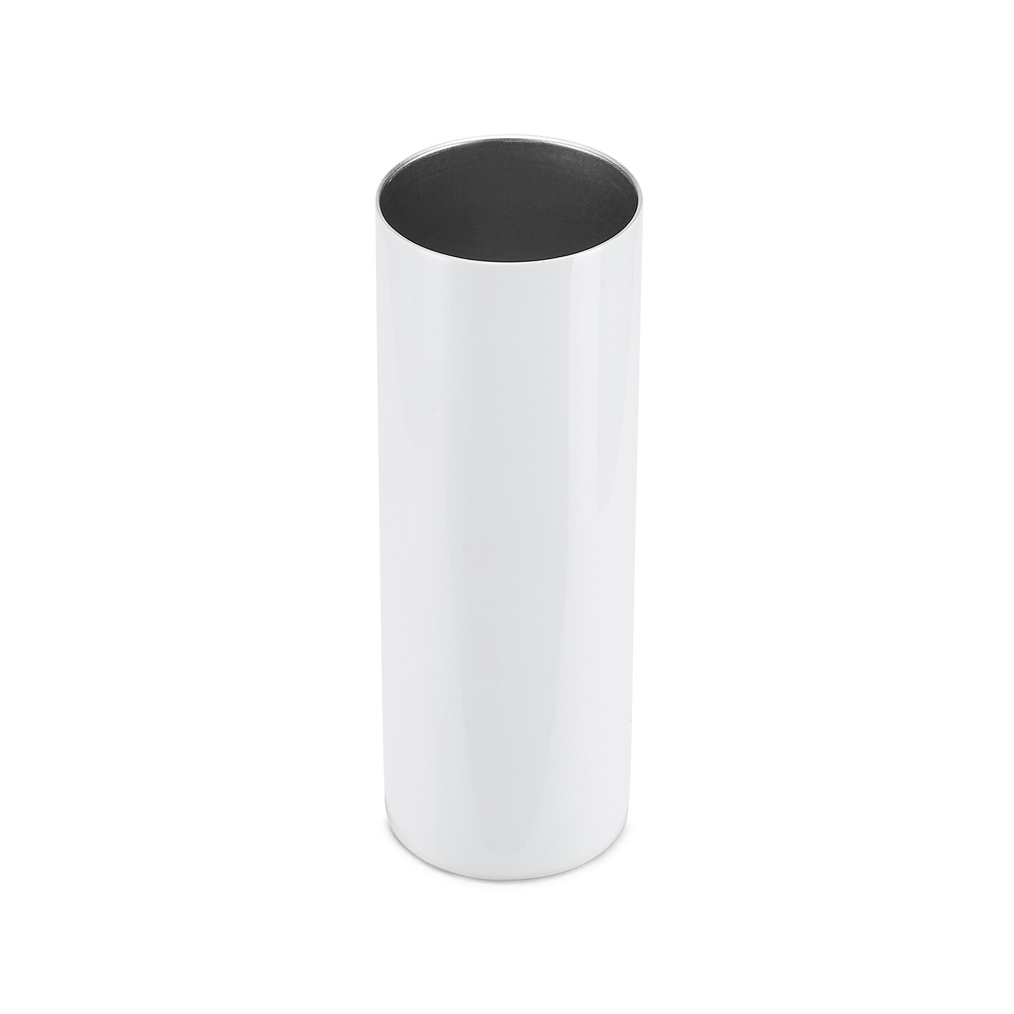 Makerflo 20 oz Skinny Sublimation Tumbler with Lid &#x26; Straw | Craft-Ready for DIY Gifts &#x26; Personalization (Sublimation, Epoxy, UV DTF, Vinyl, and Laser Engraving)