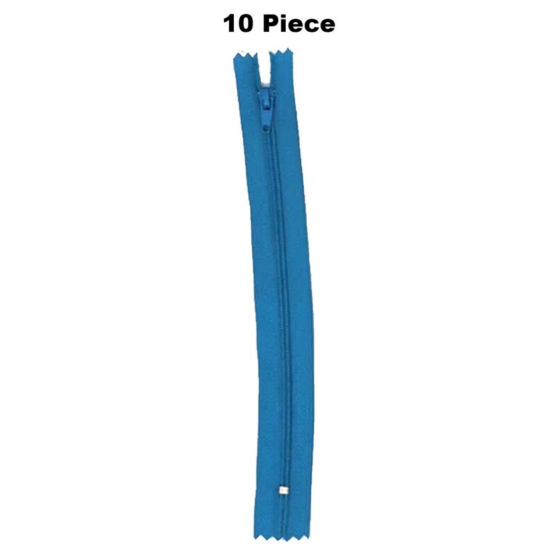 Nylon Zippers 5 Inches Coil #3 Closed Bottom