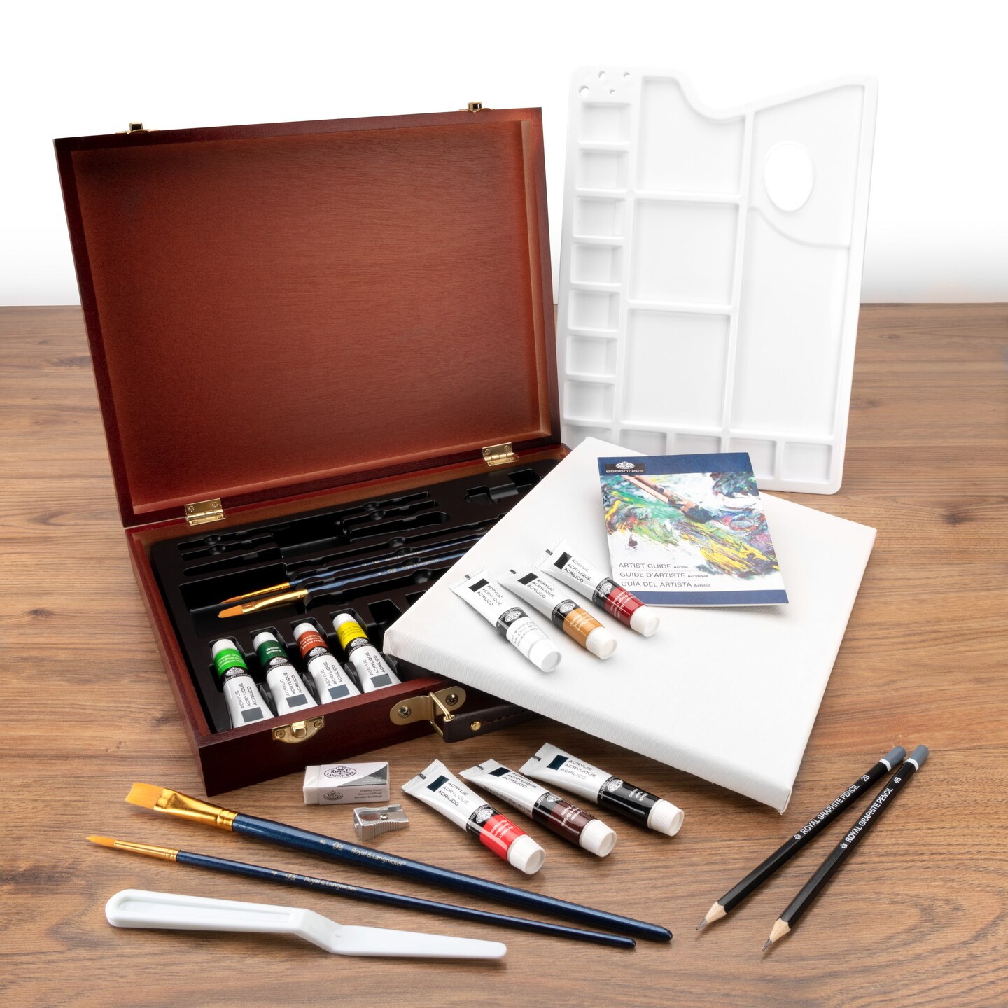RSET-ACR2030 | Essentials&#x2122; 25pc Acrylic Painting Travel Art Set