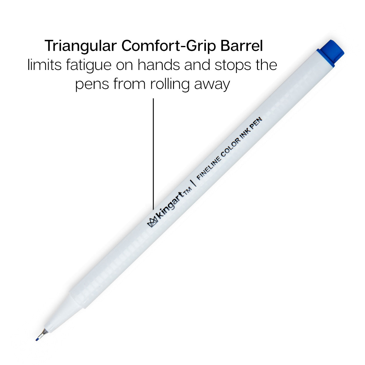 KINGART&#xAE; Fine Line Pens 24 Colors