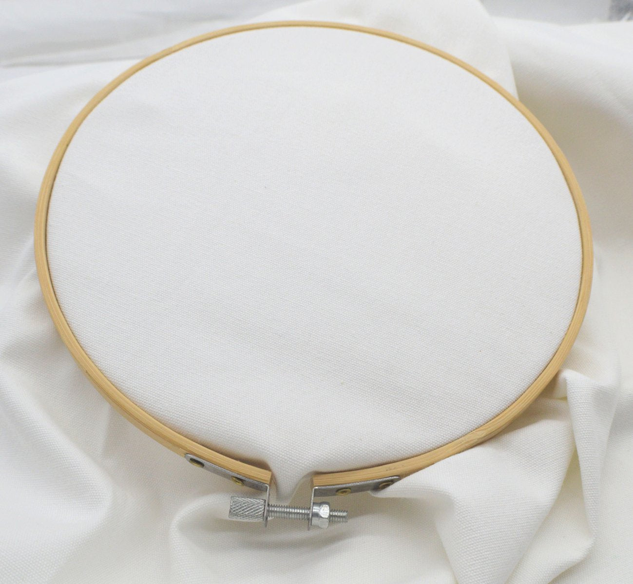 100% Cotton Fabric for Embroidery, Embroidery Fabric Cotton, 20 by 60-Inch, Cream