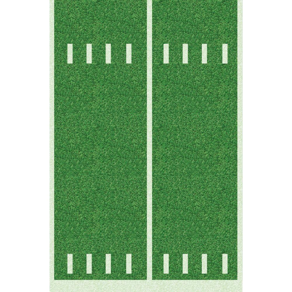 Football Field Plastic Tablecover 54&#x22; X 102&#x22;