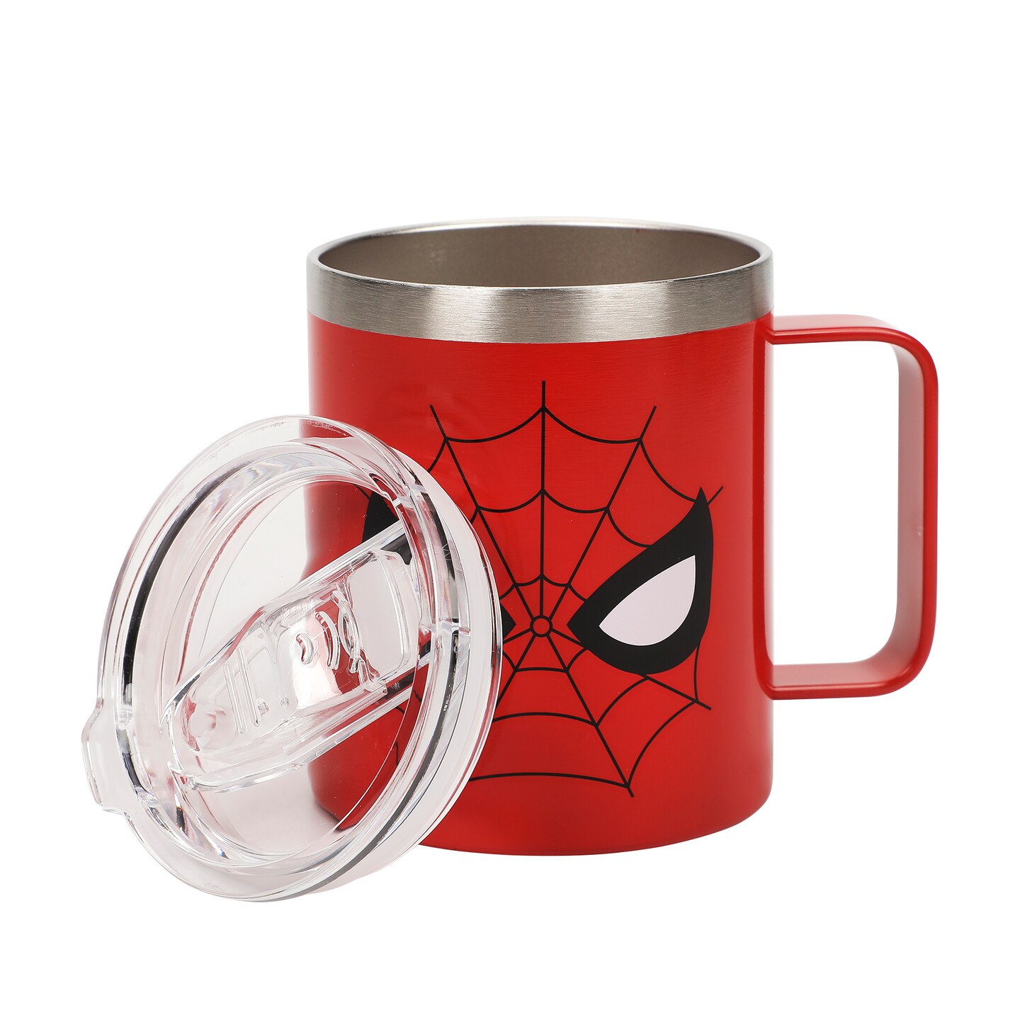 Spider-Man Bigface 14oz Vacuum Sealed Stainless Steel Coffee Mug
