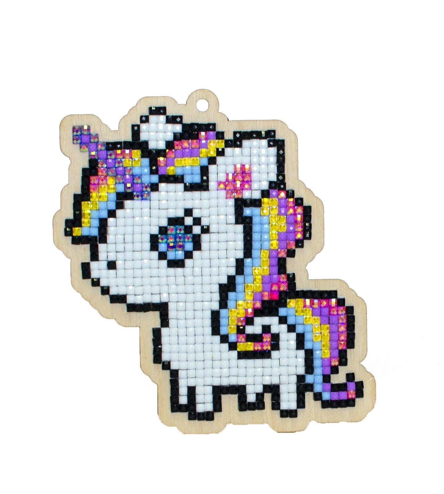 Magical Unicorn CSW305 Diamond Painting on Plywood Kit
