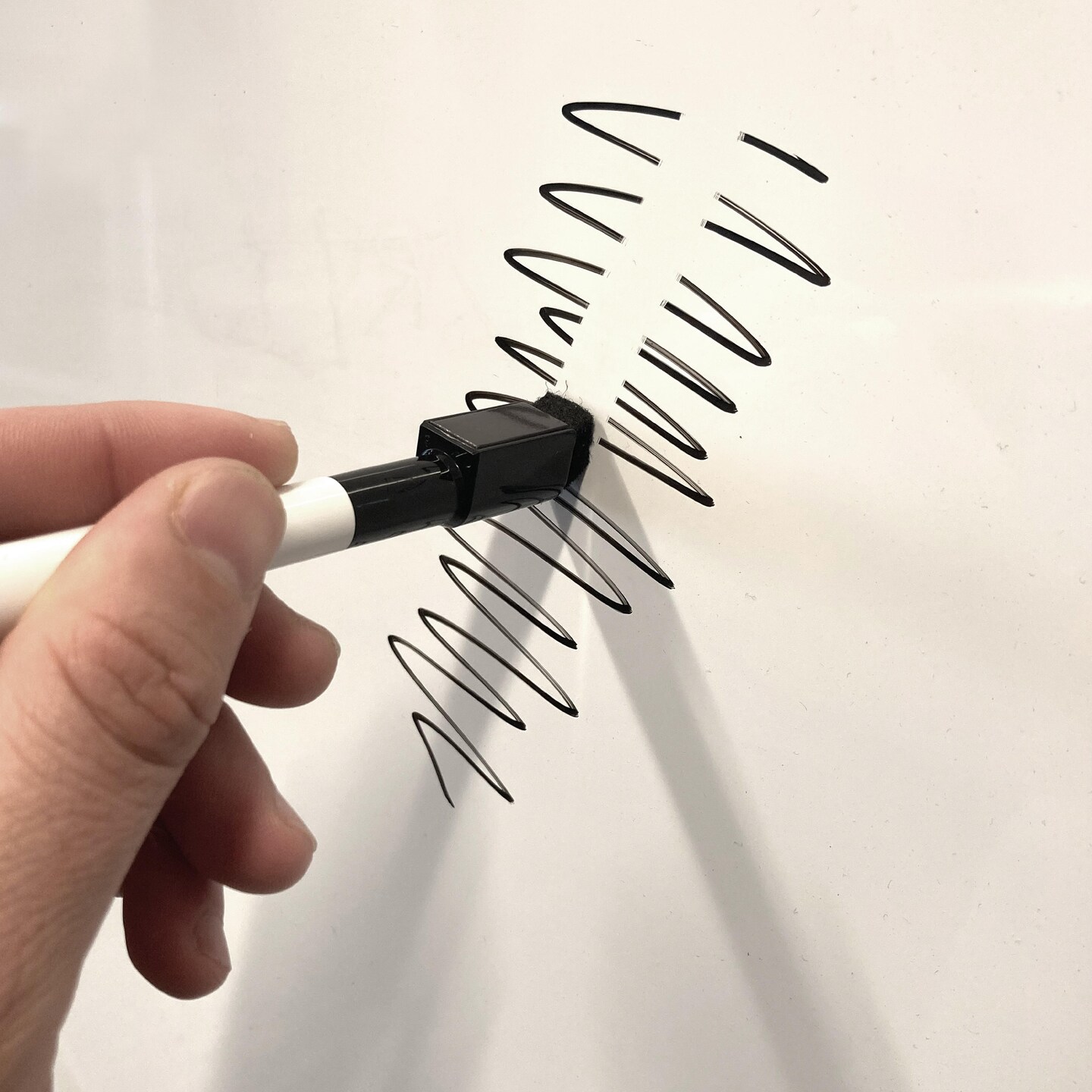 Flipside Products Dry Erase Black Markers W/ Magnetic Eraser Cap, Whiteboard Markers, 24 Pack