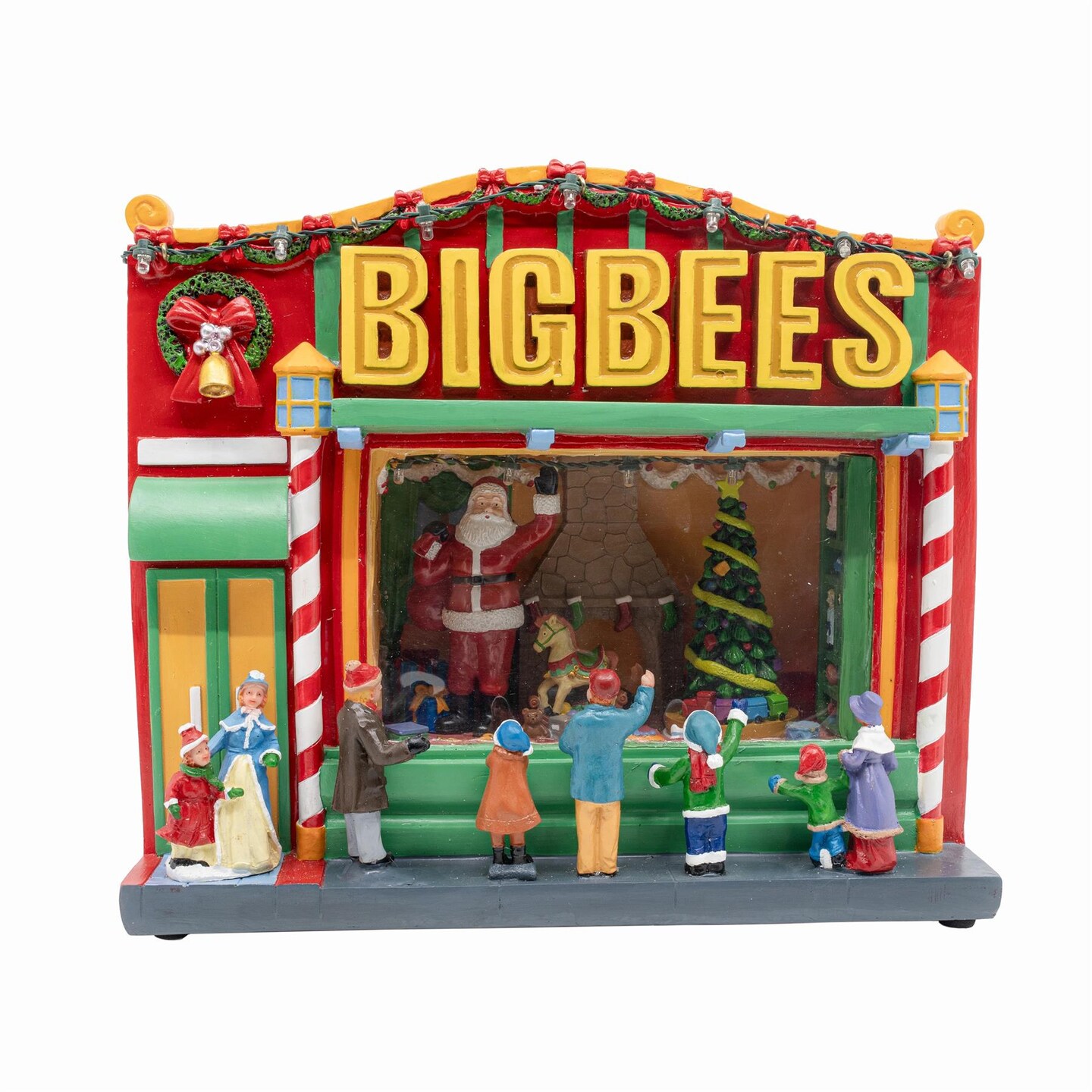 FG Square BigBees Retro Department Store with LED Window Display Village