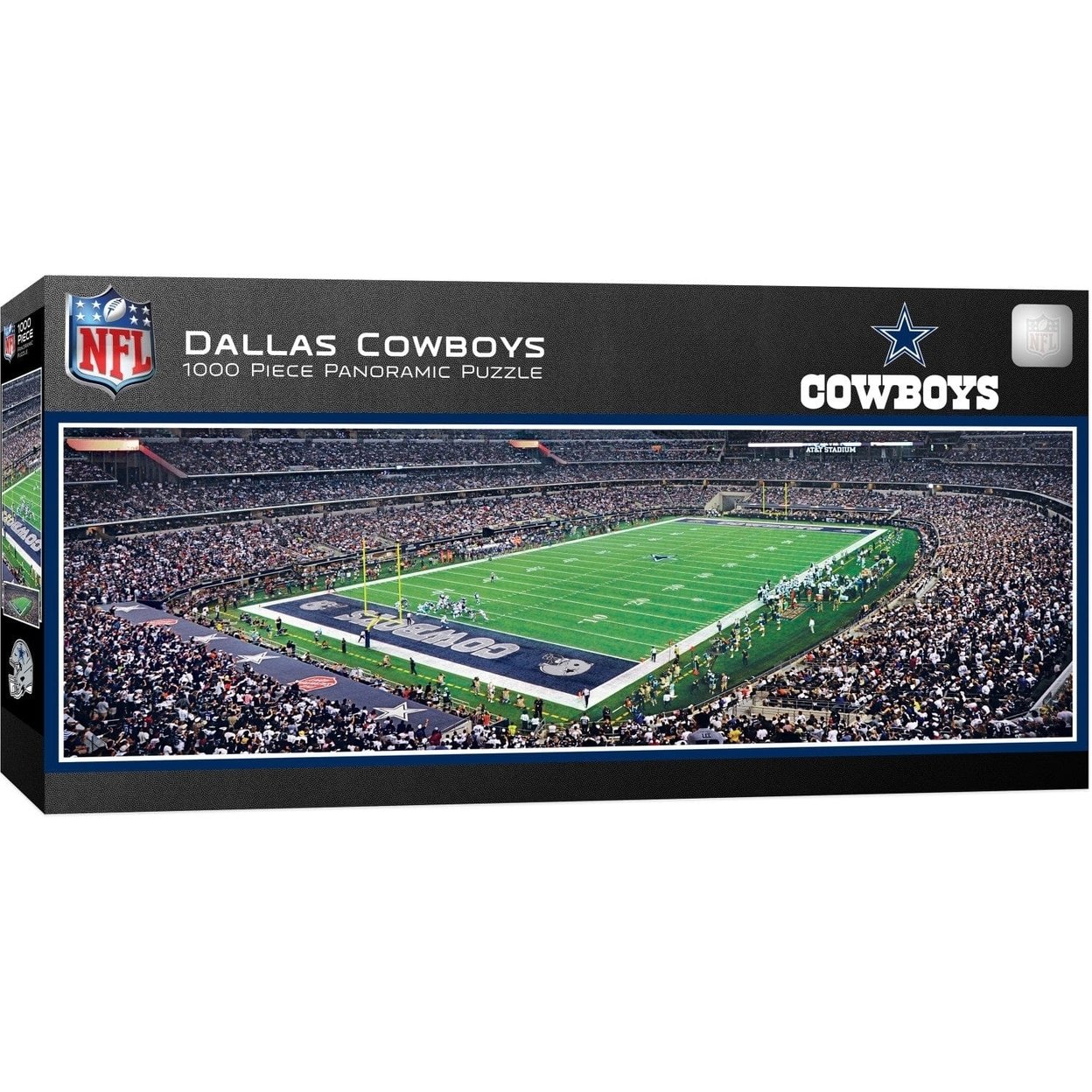 Dallas Cowboys 1000 Piece Panoramic Jigsaw Puzzle Atandt Stadium Eco-Friendly