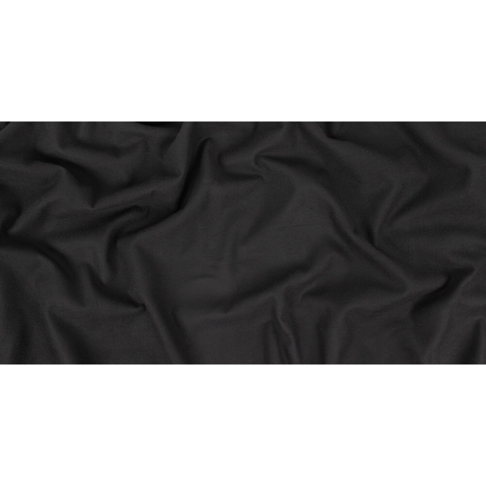 1 Yard Black Cotton Brushed Twill Lining