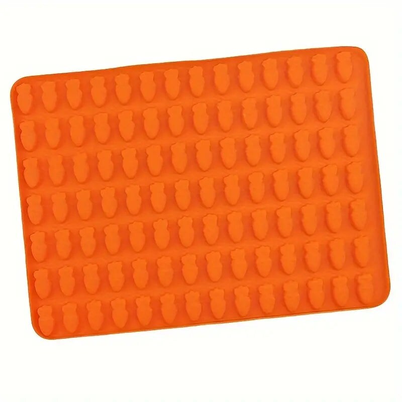 Carrot Gummy & Fondant Mold – Silicone Easter Candy Mold