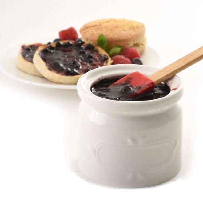 Norpro 2 pc Mini Wood Handle Silicone Kitchen Spatula Scoop Set - 3 Color Combo