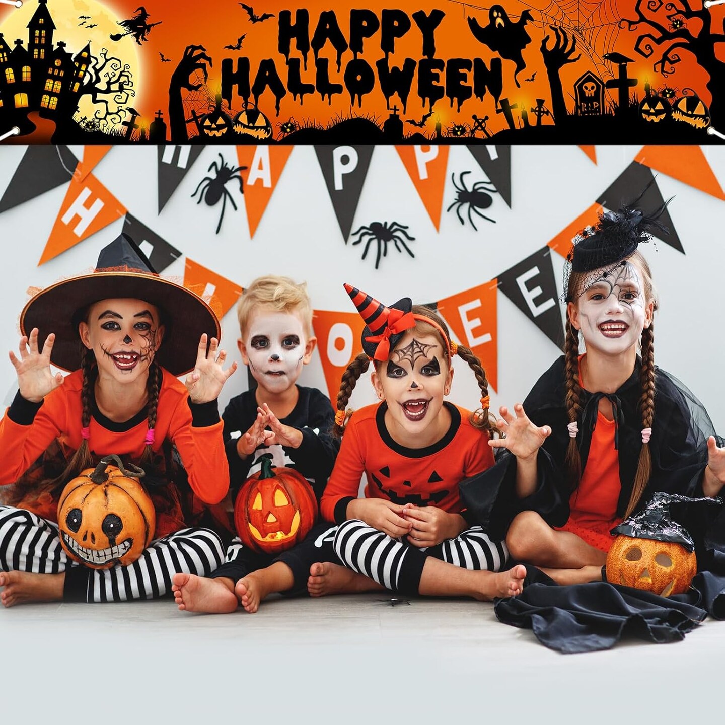 Happy Halloween Banner Halloween Party
