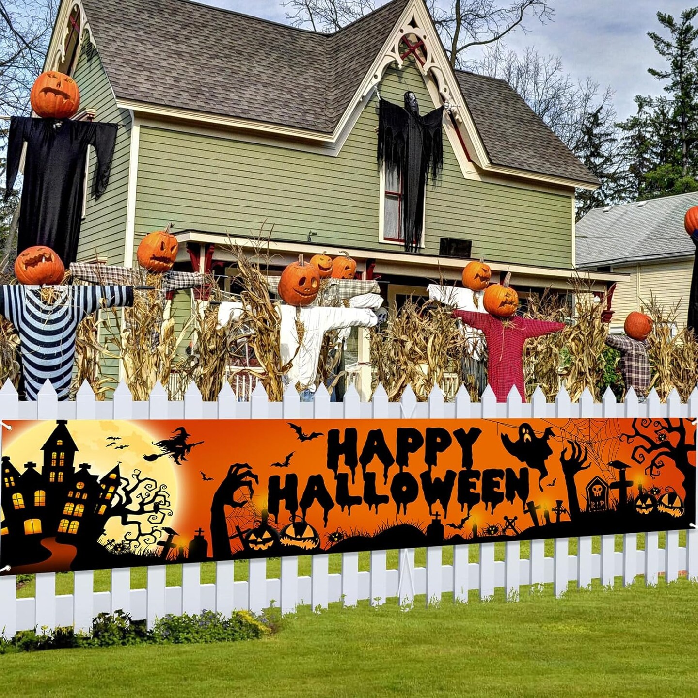Happy Halloween Banner Halloween Party