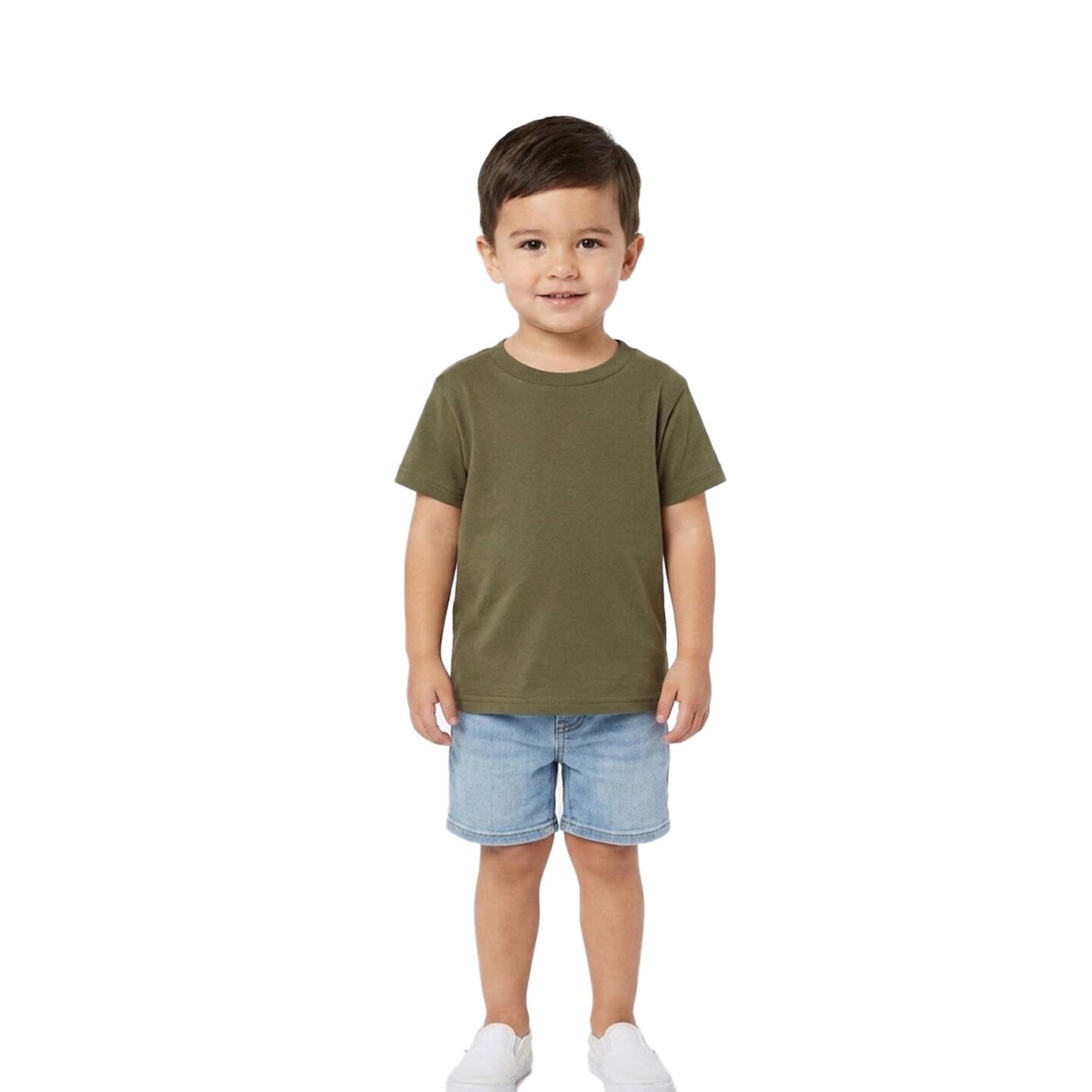 Rabbit Skins® Toddler Cotton Jersey Crew Neck Short Sleeve Tee - 3301T