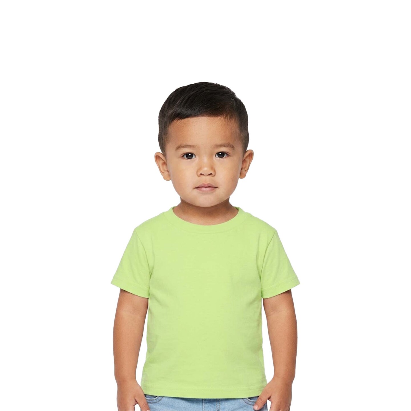 Rabbit Skins Toddler Cotton Jersey Crew Neck Short Sleeve Tee - 3301T