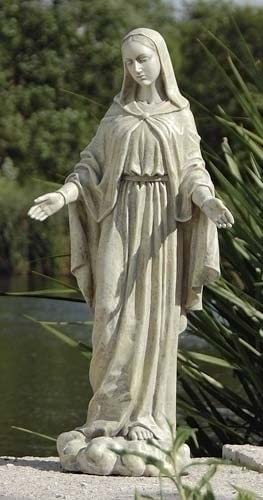 Roman Joseph's Studio Our Lady of Grace 24"H Garden Statue #46036