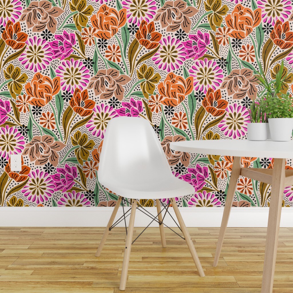 Peel And Stick Boho Wallpapernull