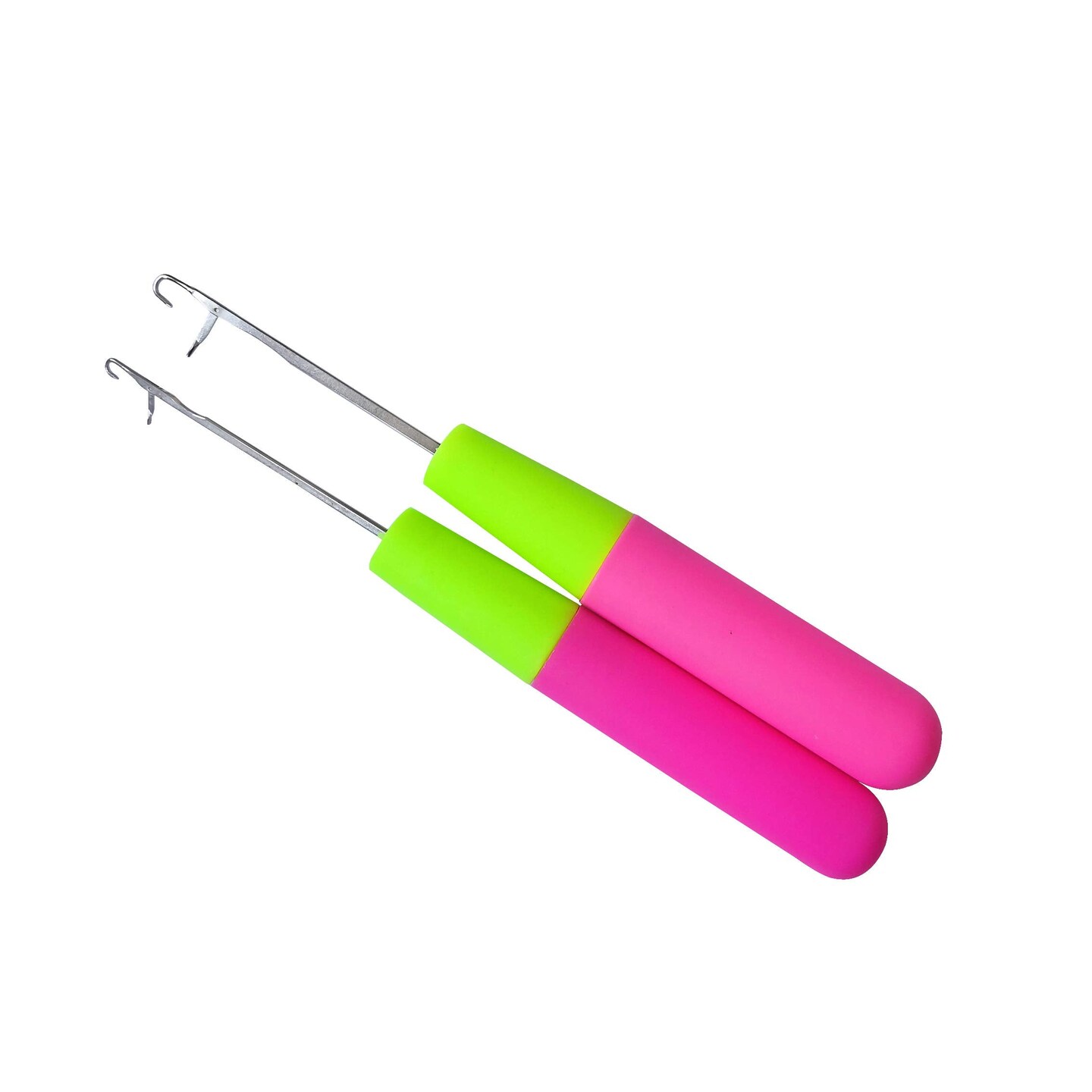 5 Pcs Different Sizes Latch Hook Set Latch Hook Crochet Needle Dreadlocks Crochet Hook Bent Latch Hook for Braid Hair and Carpet Crafts Making