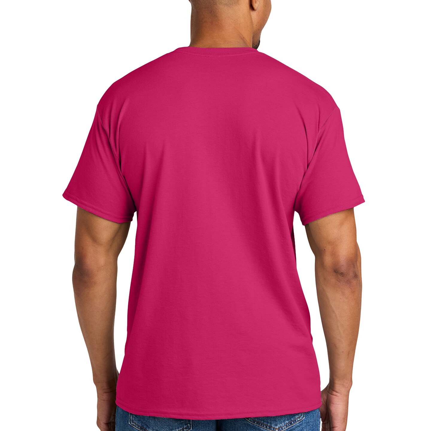 Gildan DryBlend T-Shirt, Men Short Sleeve Assorted Colors Tee for Arts and Crafts