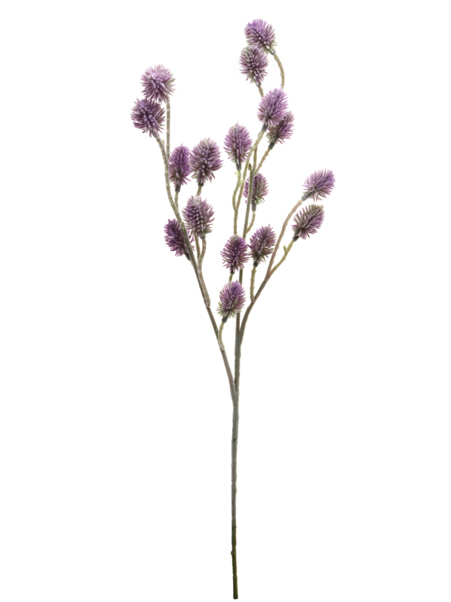 12 Pack 25" Purple Pine Flower Spray – Faux Pine Blossom Stem for Home Décor, Wreaths, Centerpieces, Floral Arrangements
