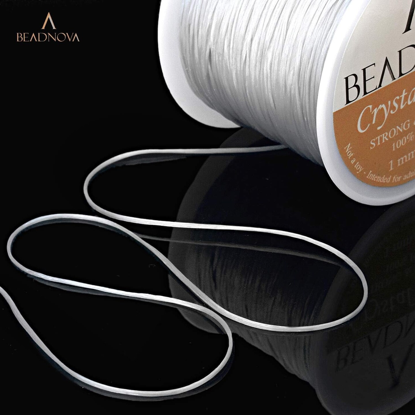 1mm Elastic Stretch Crystal String Cord for Jewelry Making Bracelet Beading Thread