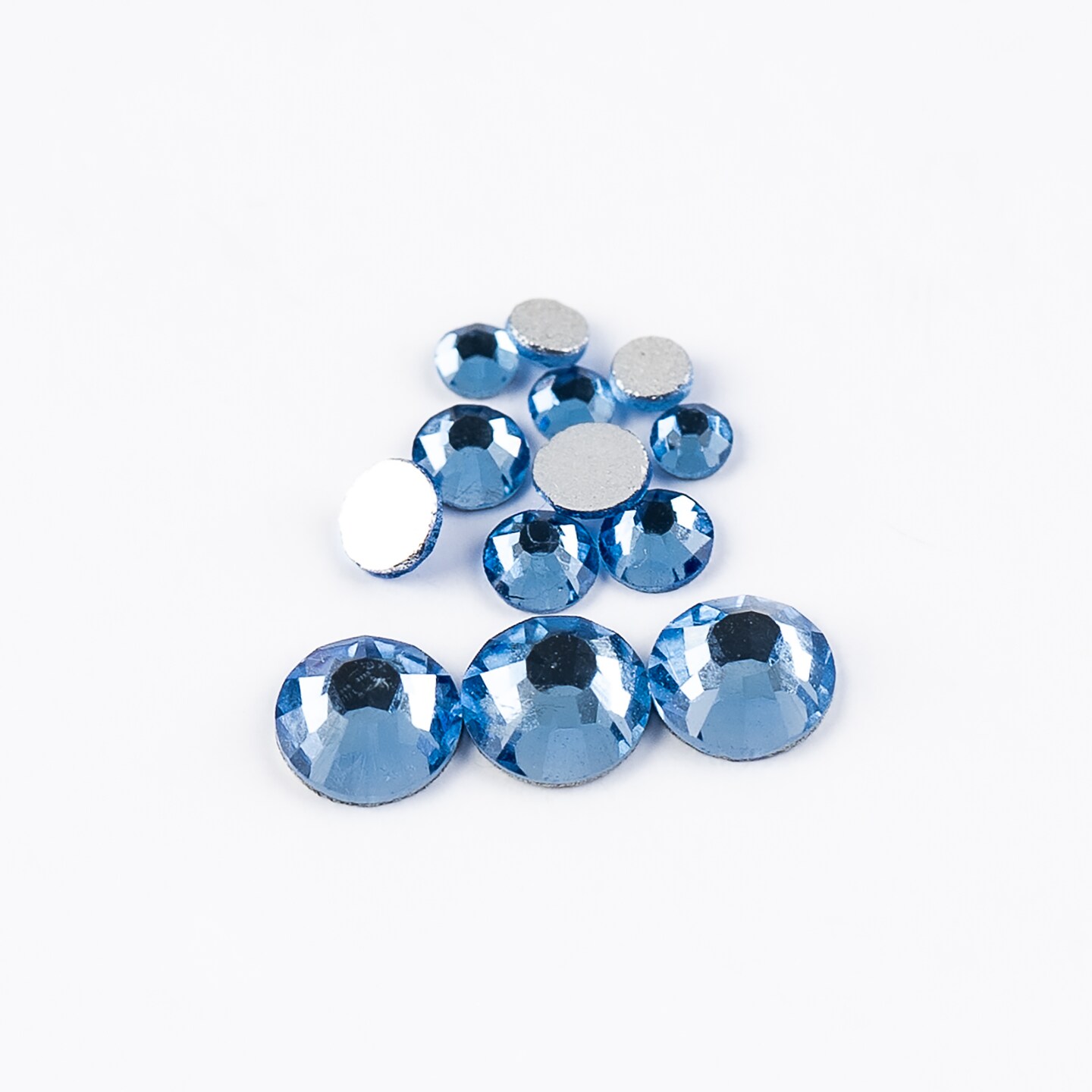 Crystal Lane DIY Combo Glass Flatback Rhinestones SS3 / SS6 / SS12