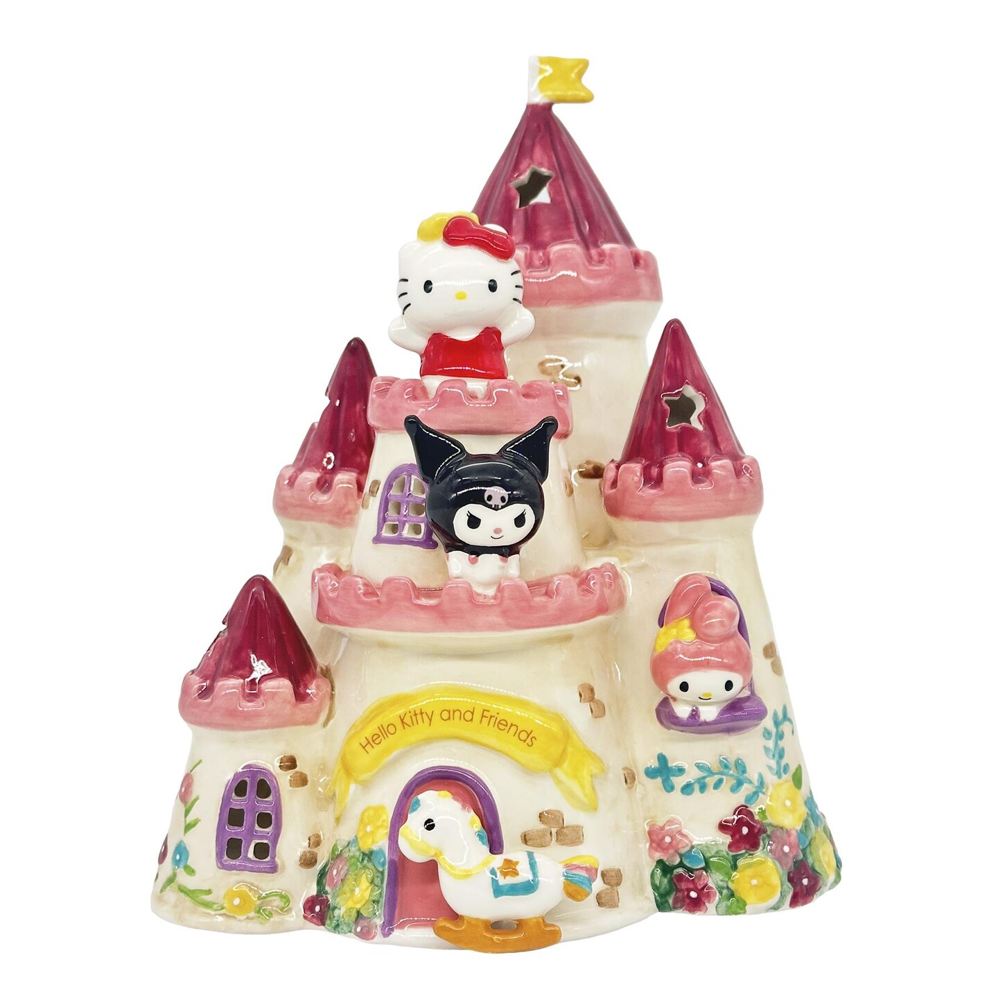 Blue Sky Clayworks Sanrio Hello Kitty & Friends Castle Candle House