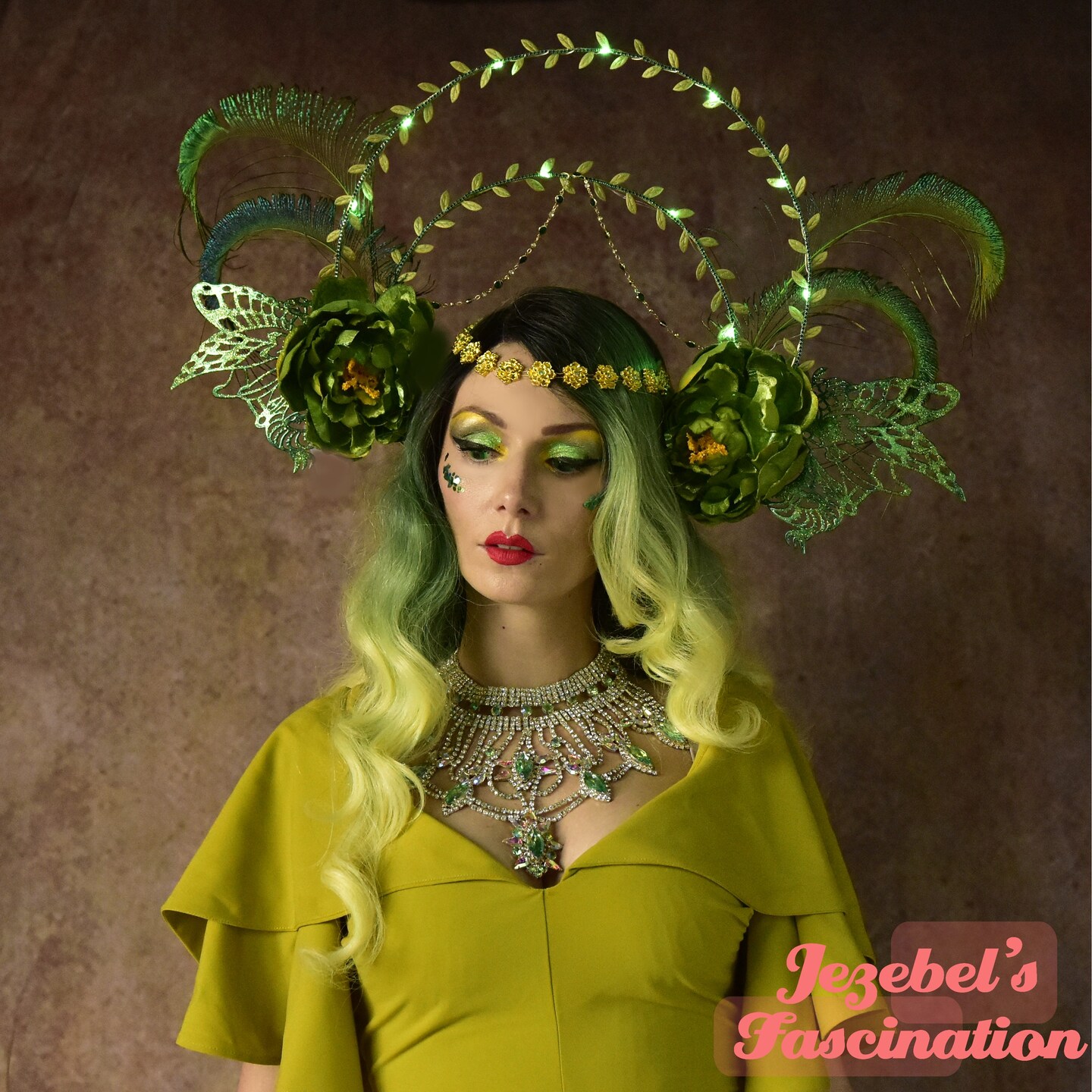 green fancy dress accessories Funcredible Fairy Costume Accessories Set | Fairy Wings, Fairy Crown