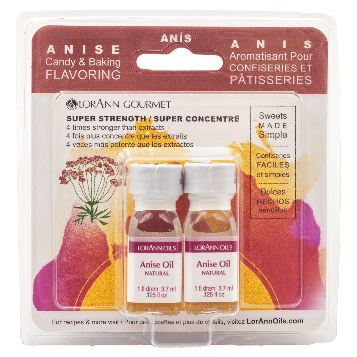 LorAnn Oils Anise Oil Super Strength Flavor