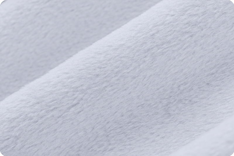 Fabric Shannon Chrome 90" Extra Wide Solid Cuddle 3 by the Quarter Yard C390-CHROME