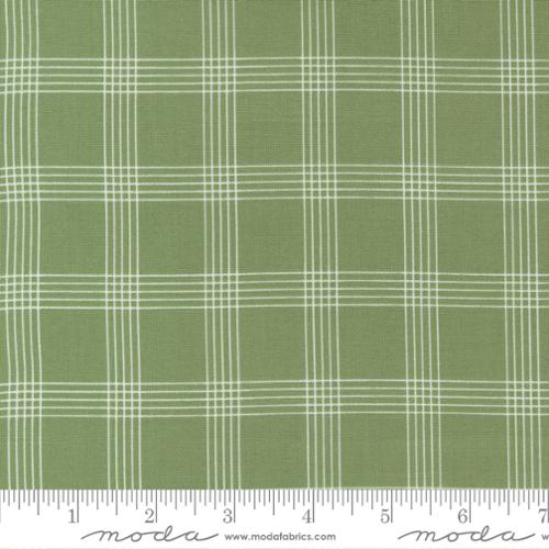 Fabric Moda Grass Plaid Nantucket Summer by the Quarter Yard 55262-16