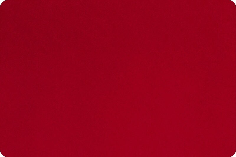 Fabric Shannon Cardinal Quilting Cuddle Solids by the Quarter Yard QC-CARDINAL