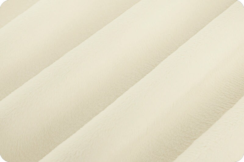 Fabric Shannon Ivory 90" Extra Wide Solid Cuddle 3 by the Quarter Yard C390-IVORY