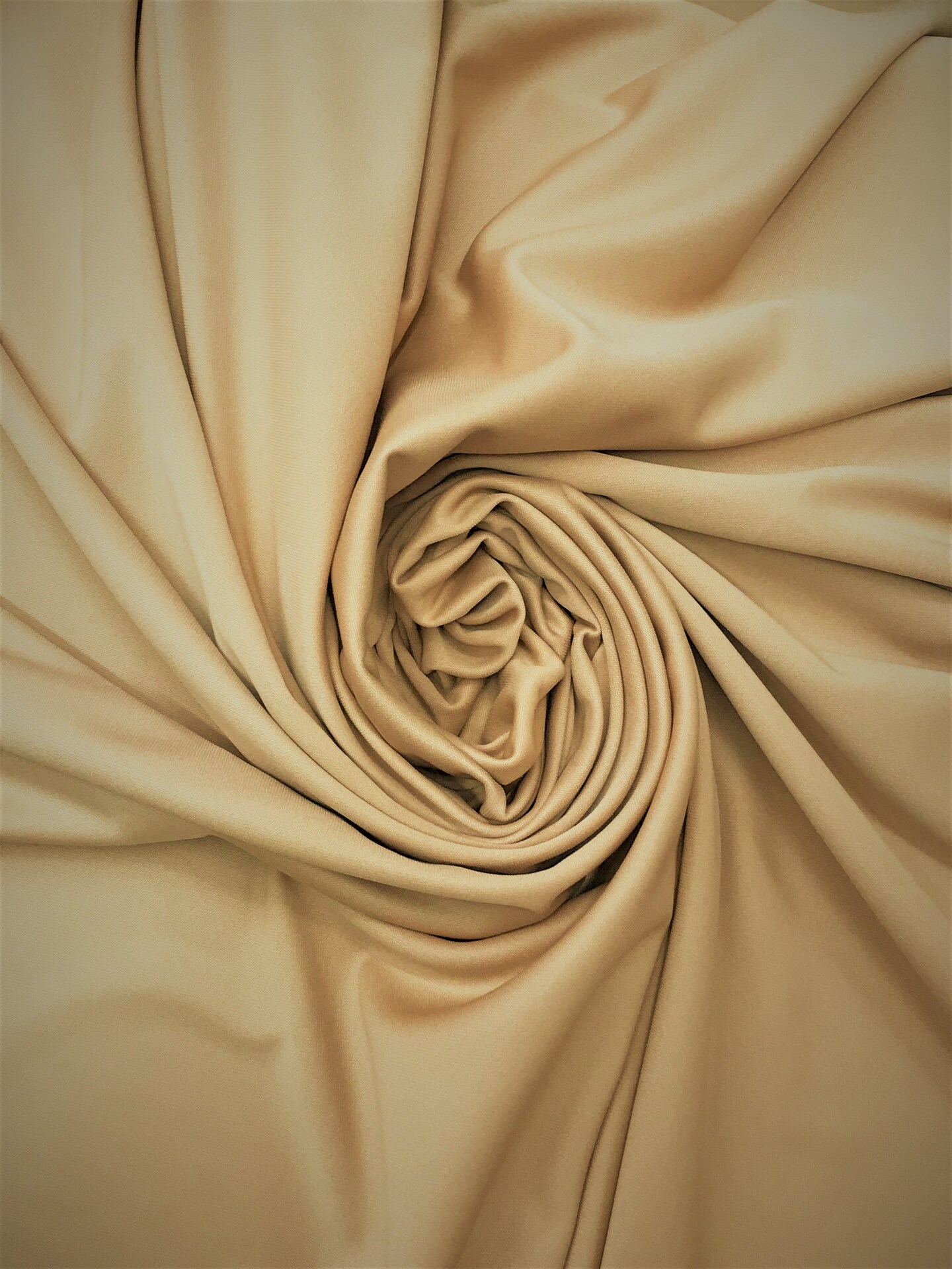 1 Yard Taupe Scuba Knit Stretch Fabric for DIY Fashion and Craft Projects 59″-60″ Wide