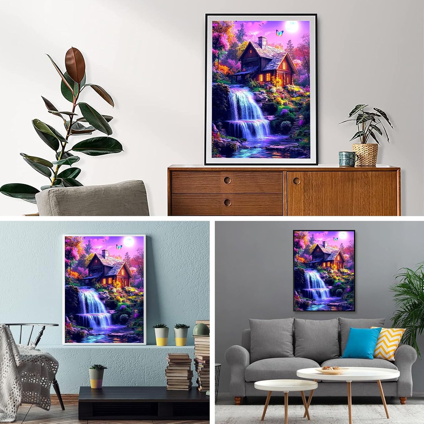 Moonlight Fall Diamond Painting Kits for Adults
