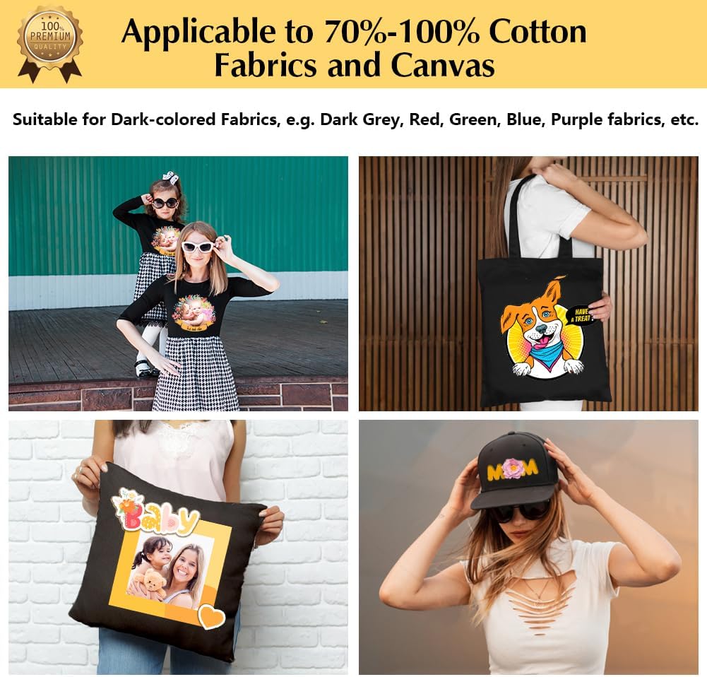 Tru-Heat Transfer Paper for Inkjet &#x26; Laserjet Printer