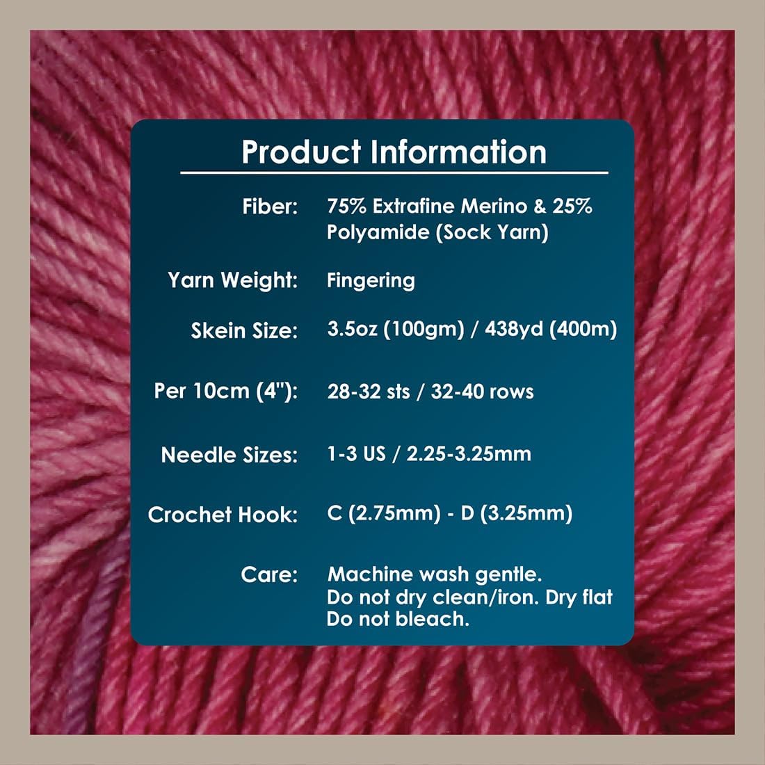 KnitPro Symfonie Premium Hand-Dyed Merino Wool & Polyamide Sock Yarns|Terra Variegated Colors