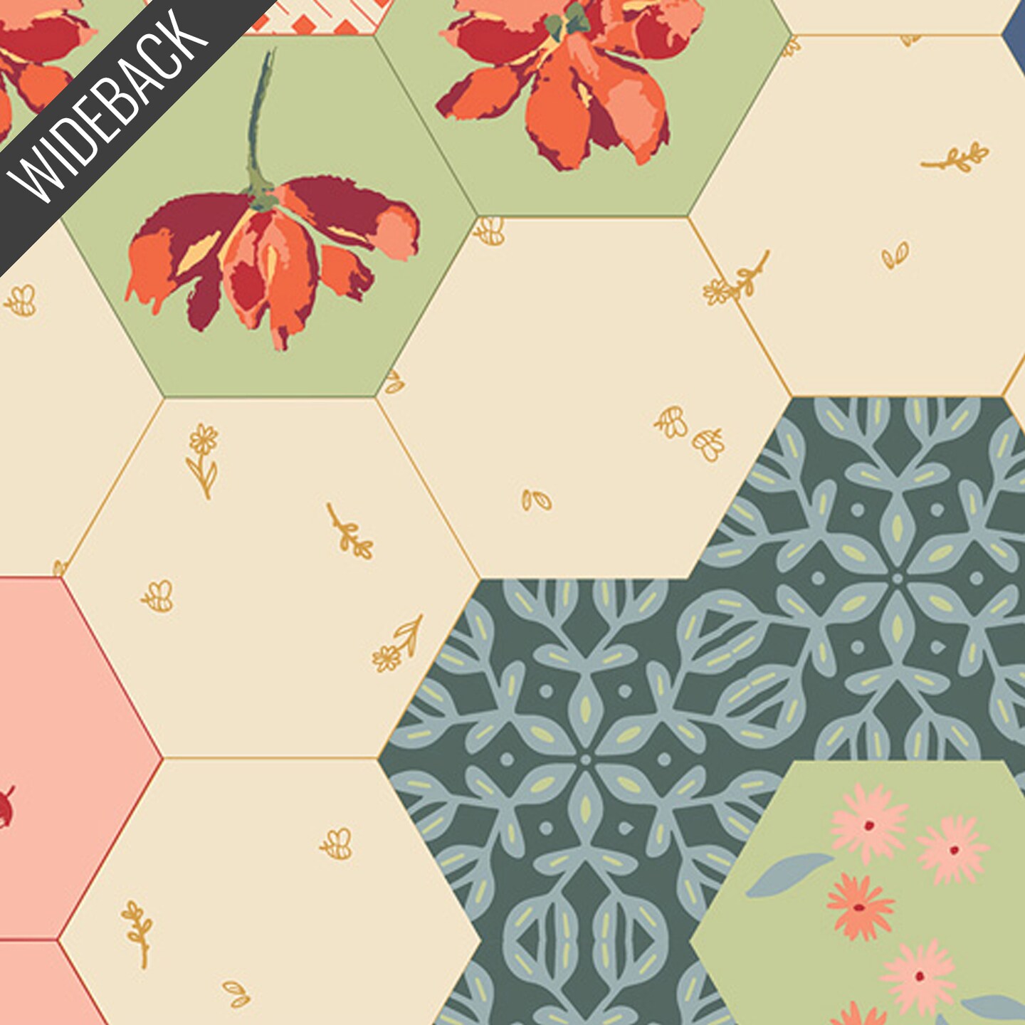 Garden Dream Wideback (108 Inch) in Summer Homestead (wide-sbc-sh-20) | 108 Edition Wide Backs | AGF Studio | Art Gallery