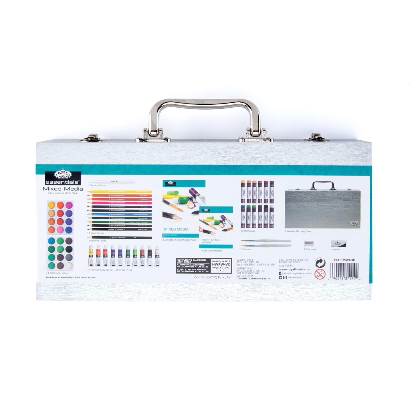 RSET-MM3000 | Essentials&#x2122; 85pc Mixed Media Beginners Travel Art Set