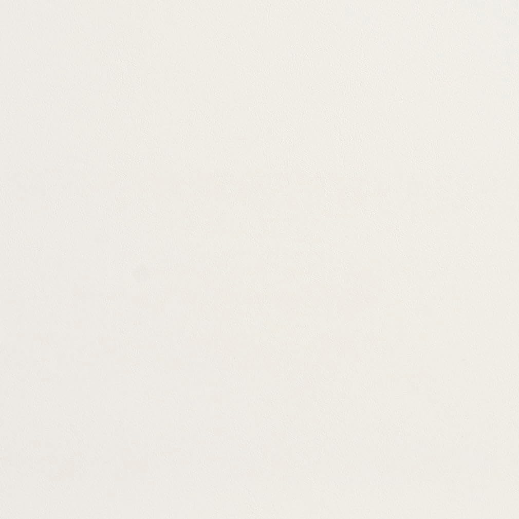 White Stain Resistant Performance Pet Friendly Polyurethane Vinyl Upholstery Fabric by The Yard - SKU: Crew White