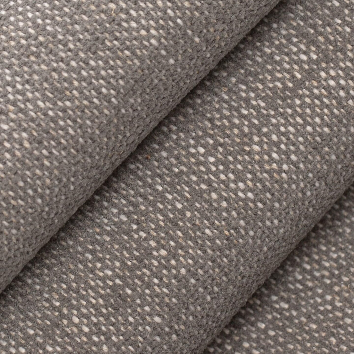 Grey Performance Pet Friendly Textured Upholstery Fabric by The Yard - SKU: Matilda Slate