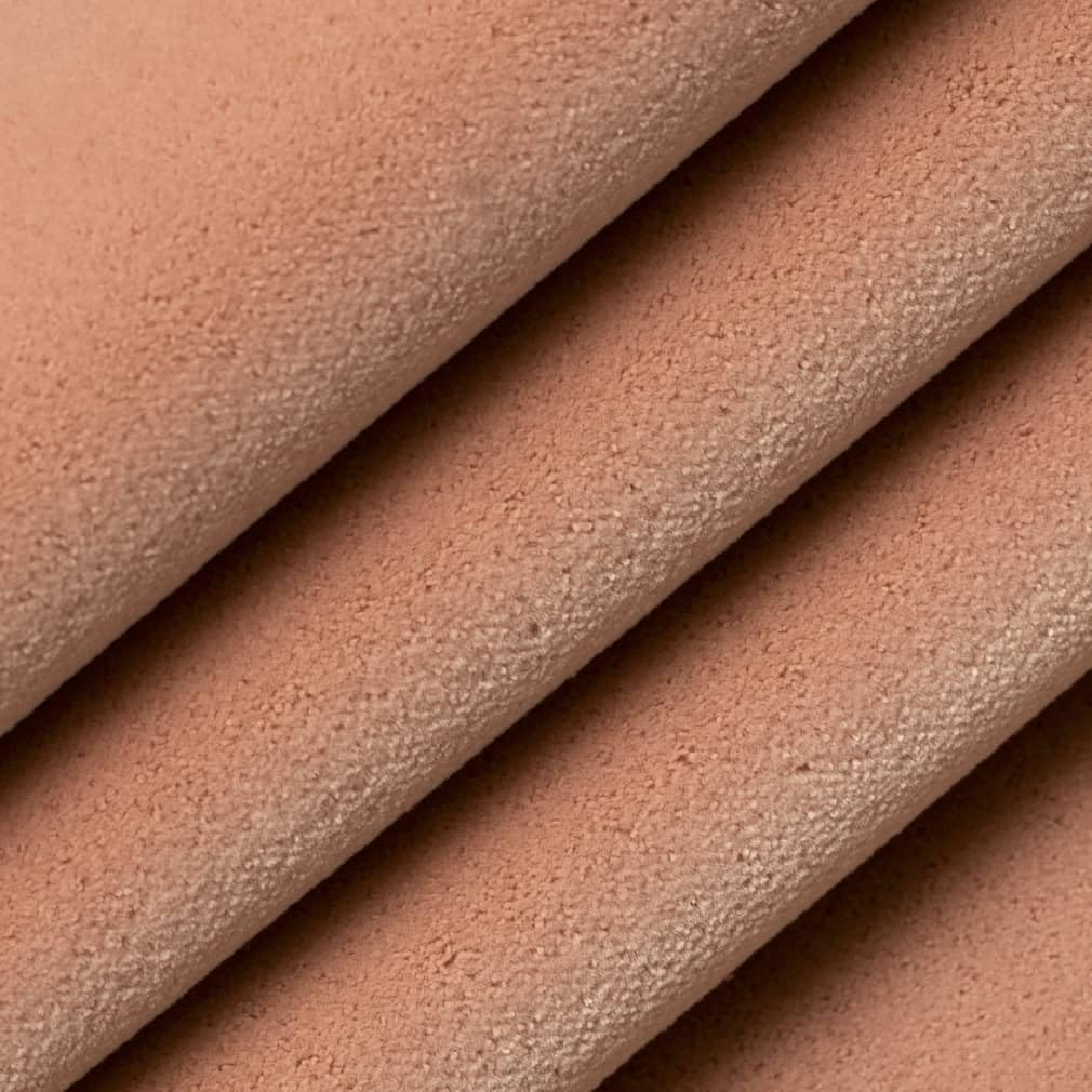 Pink Velvet Coral Velvet Upholstery Fabric by The Yard - SKU: Havana Petal